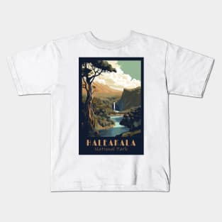 Haleakala National Park Travel Poster Kids T-Shirt